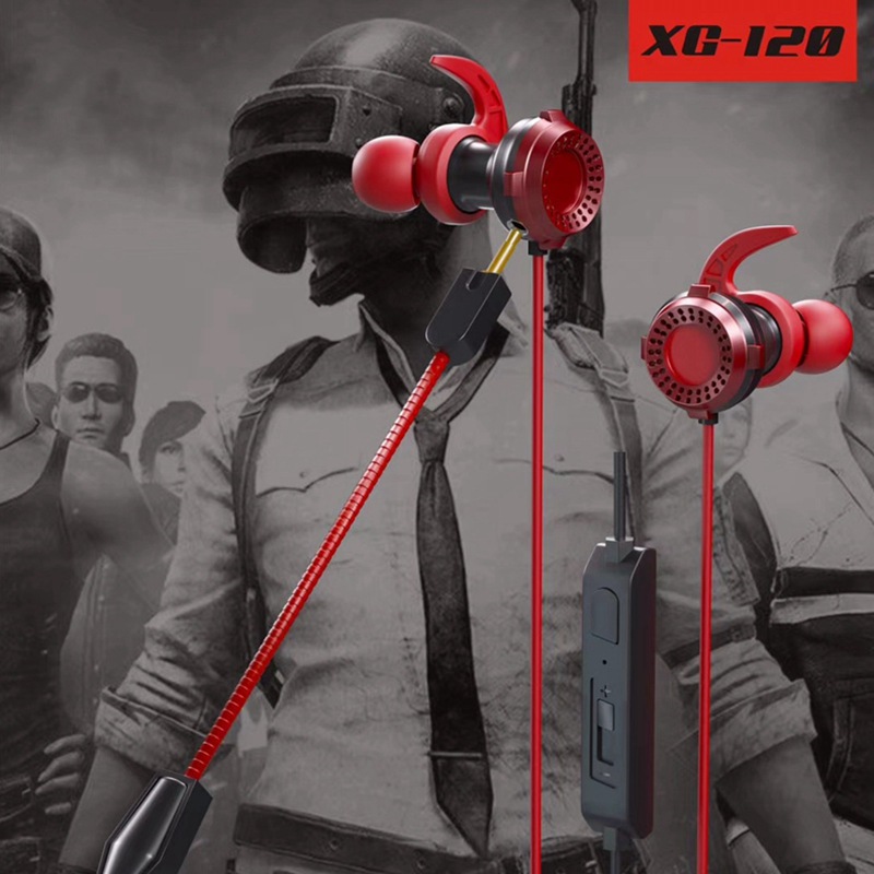 Tai nghe Gaming XG-120 có mix đàm thoại nghe bước chân,chống đứt,chuyên dụng cho game pubg moblie liên quân lmht tốc chiến cho điện thoại dùng cho game thủ chơi game mobile pc laptop