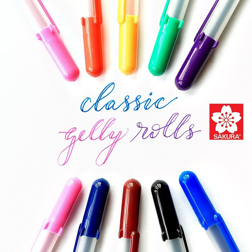 [HCM]BÚT GEL SAKURA GELLY ROLL CLASSIC (NHIỀU MÀU)
