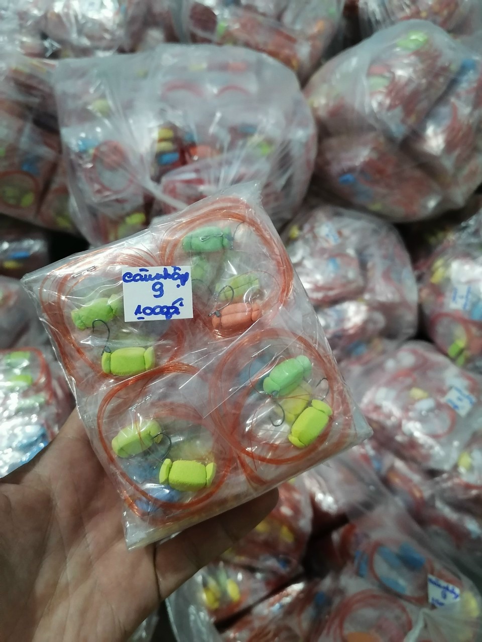 Bộ phao câu cá rô tóm sẵn