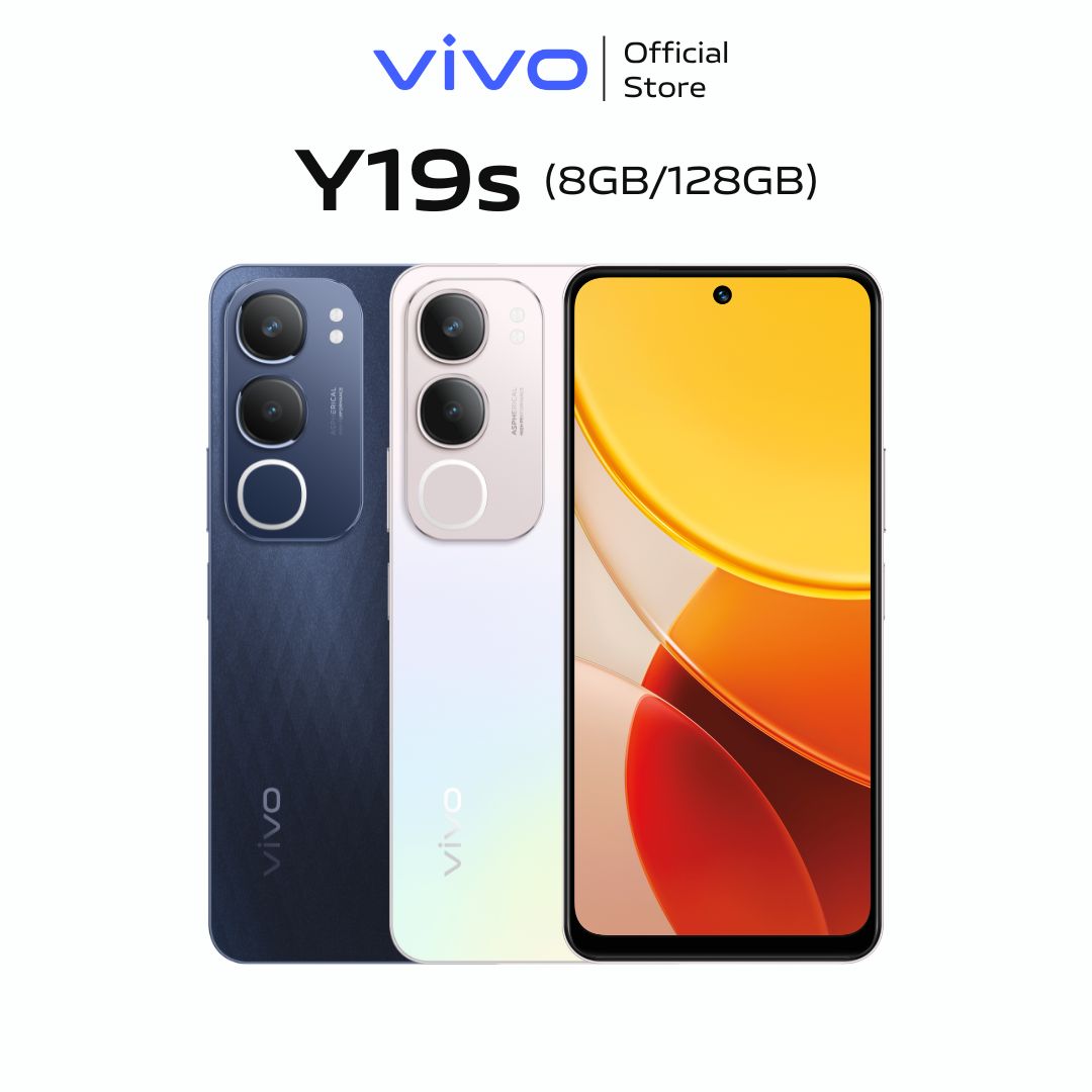 [New] Vivo Y19S Phone (8Gb+128Gb) - 1 for 1 Exchange in the First Month - Genuine 12-Month Warranty Giá 4,390,000 Đồng*Miễn phí vận chuyển