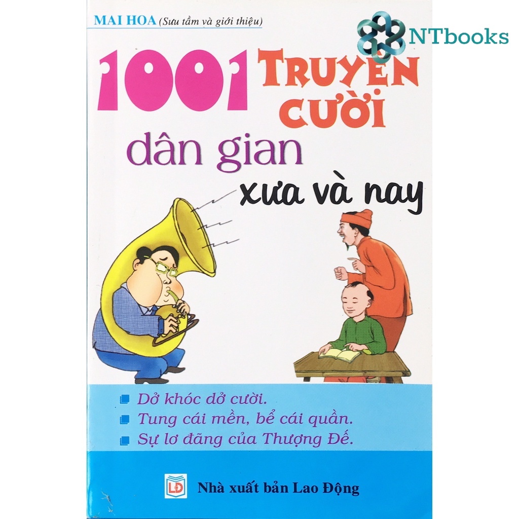 Sách - 1001 Truyện cười dân gian xưa và nay - NTbooks