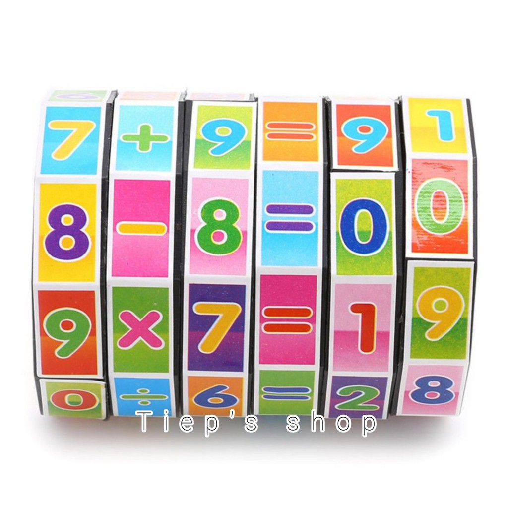 Rubic Toán Học Giúp Bé Phát Triển Trí Tuệ - Ru Bích Dành Cho Trẻ Từ 3-6 Tuổi Giúp Bé Phát Triển Sớm