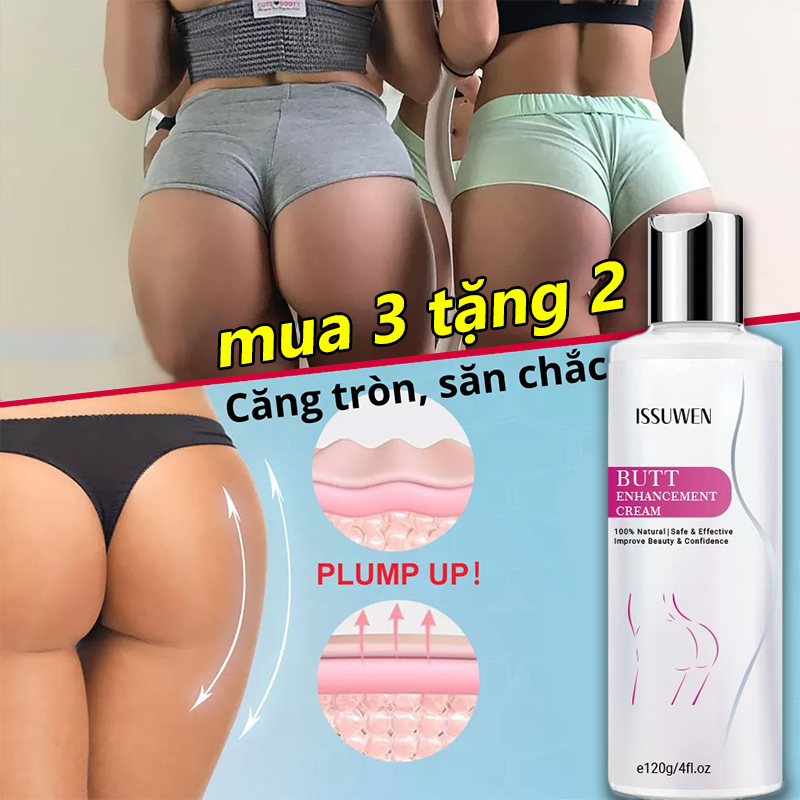 Kem nâng mông kem bôi tăng vòng 3,kem thâm mông,thuốc nở mông nữ,kem Tăng Kích Thước,Hip Lift Up Cream,săn chắc đường cong gợi cảm Cải thiện tình trạng chảy xệ mông phẳng Mông chảy xệ 120ML
