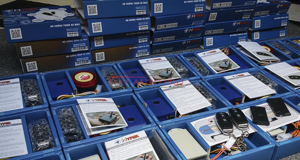 Khóa chống trộm, chống cướp xe máy cao cấp HYPER 2019