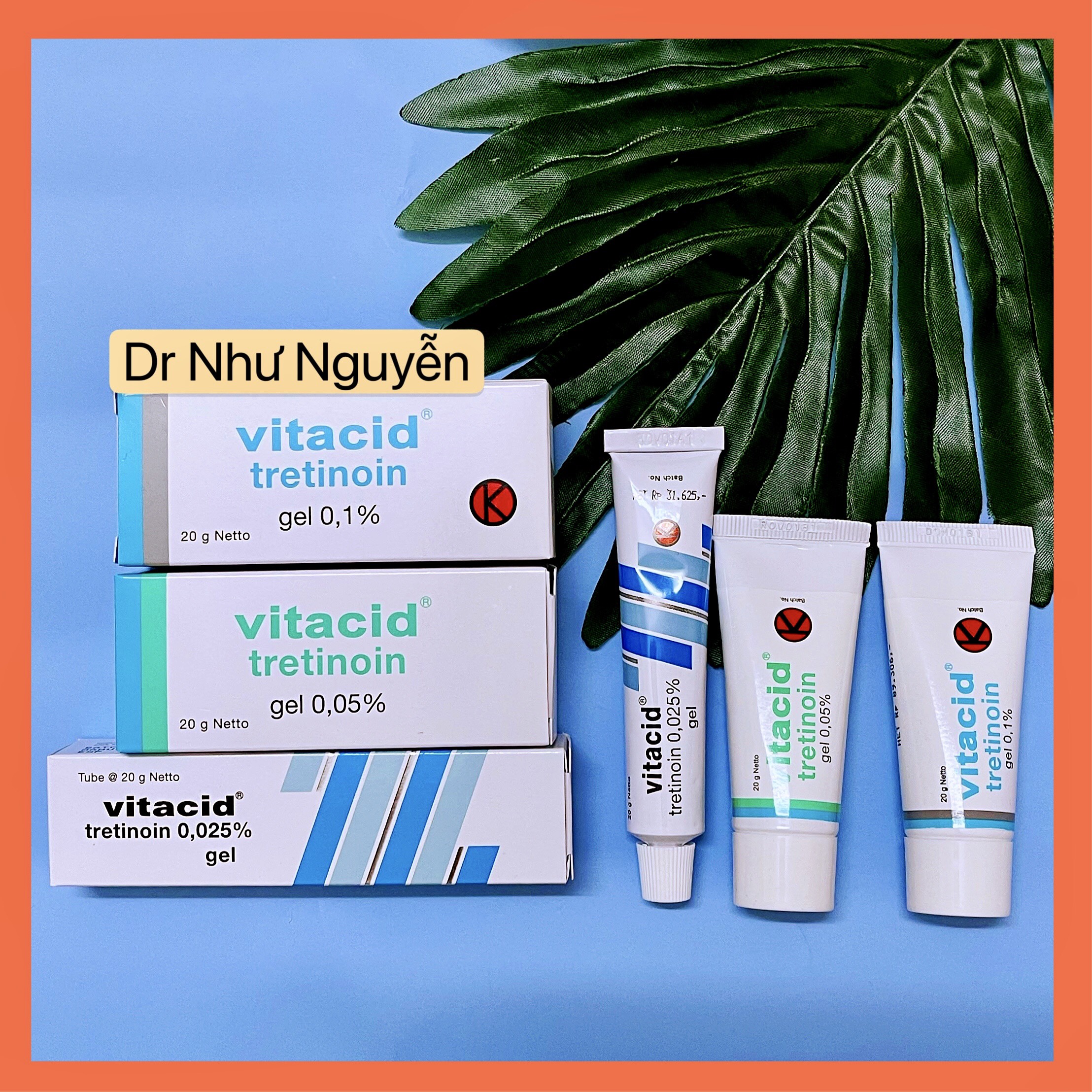 Vitacid gel giảm mụn thâm