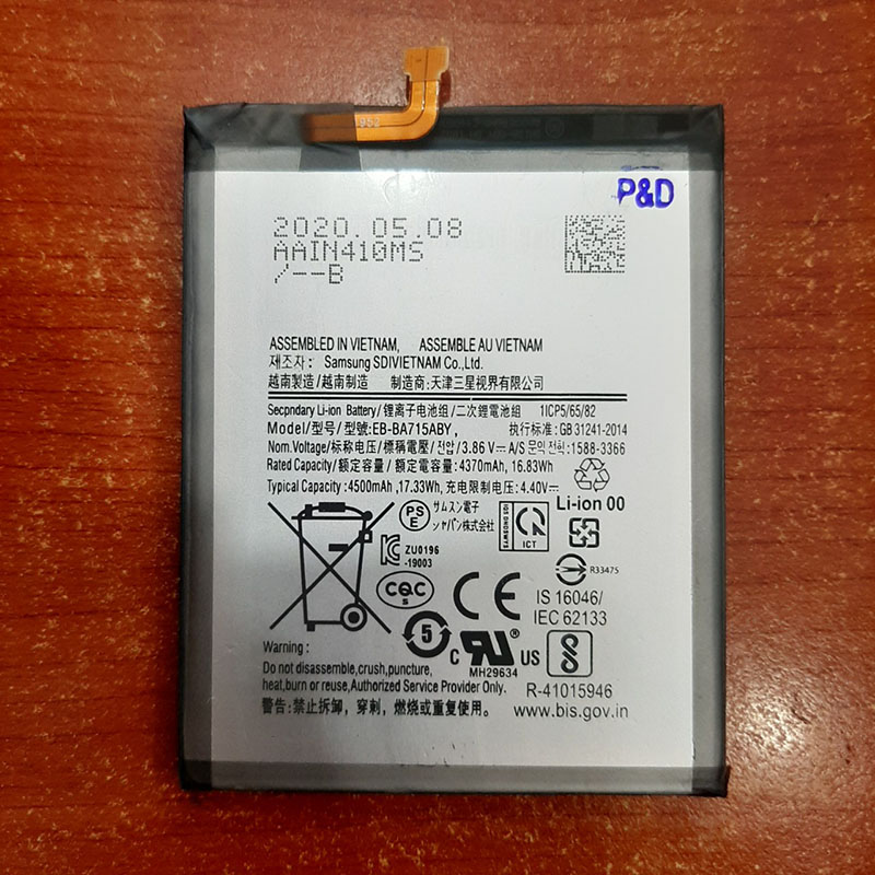 Pin Samsung Galaxy A71 Zin