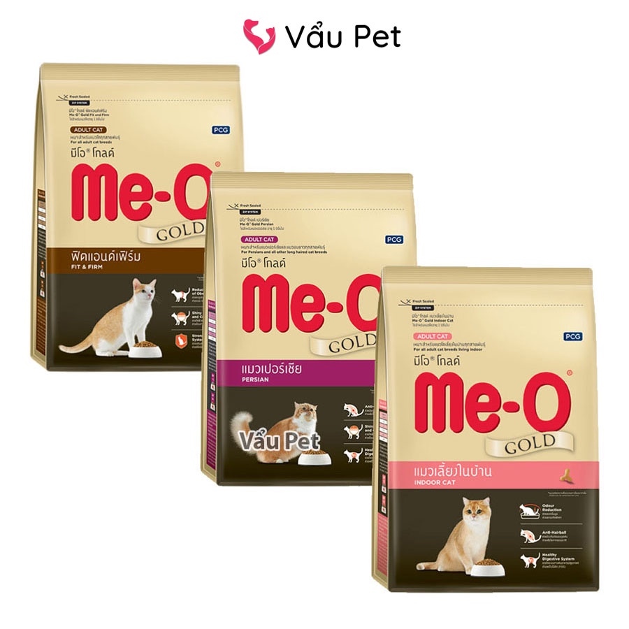 ☸✗ thức ăn cho mèo me-o gold - hạt cho mèo me o fit and firm me-o gold persian me-o gold indoor dòng cao cấp