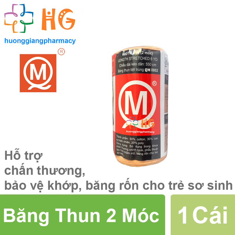 Băng thun 2 móc Quang Mậu