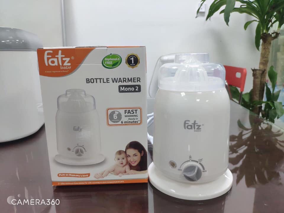 Máy hâm sữa Fatz Baby 4 chức năng FB3002SL hâm sữa, hâm thức ăn, tiệt