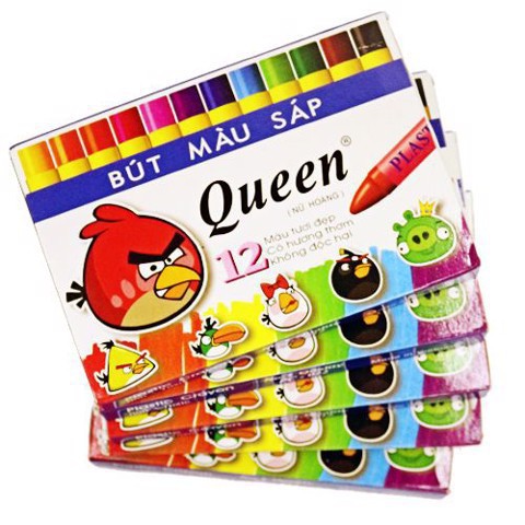 Bút Sáp Thơm Queen (Hộp 12 Màu)