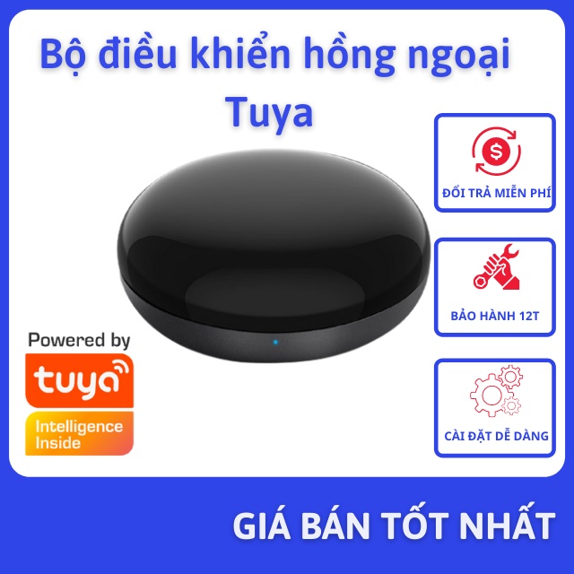 Bộ điều khiển Hồng ngoại IR thuộc Hệ sinh thái Tuya , dùng App Smart Life/ Tuya