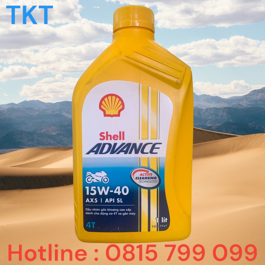 Shell advance ax5 15w40 1lit