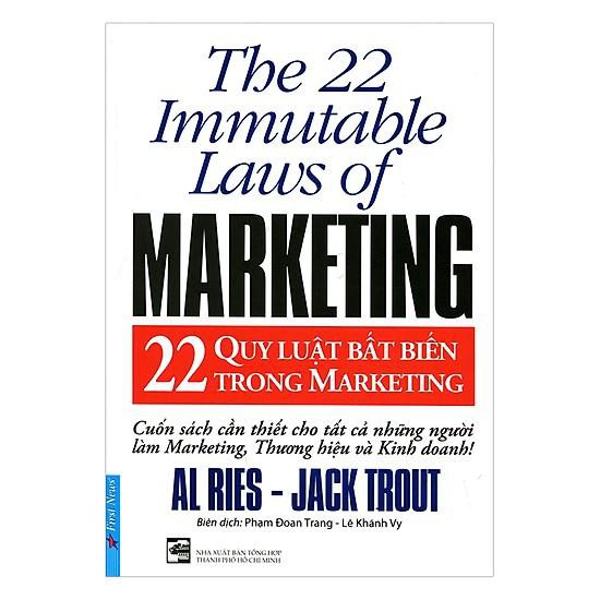 Sách - 22 quy luật bất biến trong marketing