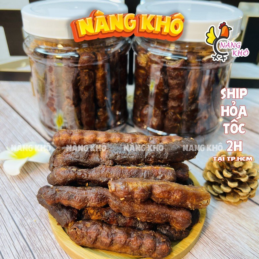 1Kg Me Lào Muối Tôm 1 Nắng vị chua vừa tốt cho người ăn kiêng, giảm cân từ Nàng Khô
