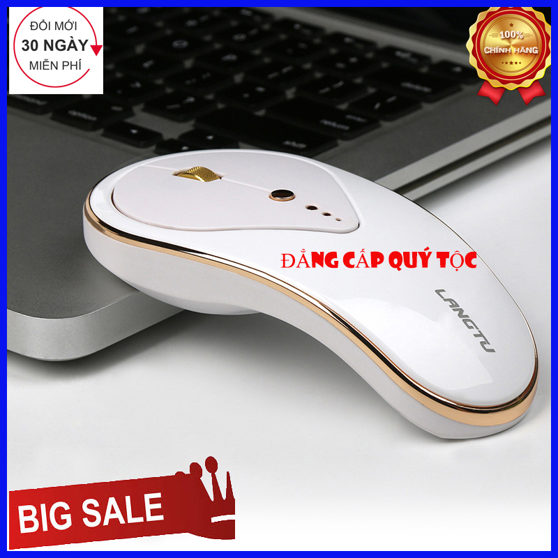 Chuột không dây LT502 cao cấp Wireless 2.4G Pin sạc, sạc nhanh 2h, sử dụng cực lâu [BẢO HÀNH 1 NĂM]