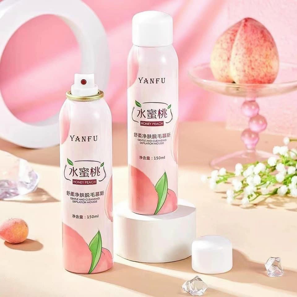 Kem tẩy lông yanfu đào