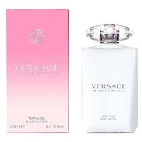 Sữa dưỡng thể hương nước hoa Ver.sace Bright Crystal Perfumed Body Lotion chai 200ml của Italia