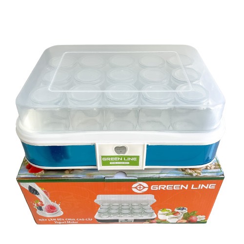 Máy làm sữa chua green line hương vị truyền thống - tặng kèm hũ