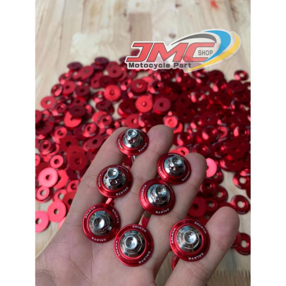 Lông đền nhôm cnc Salaya 6li/8li/10li/12li