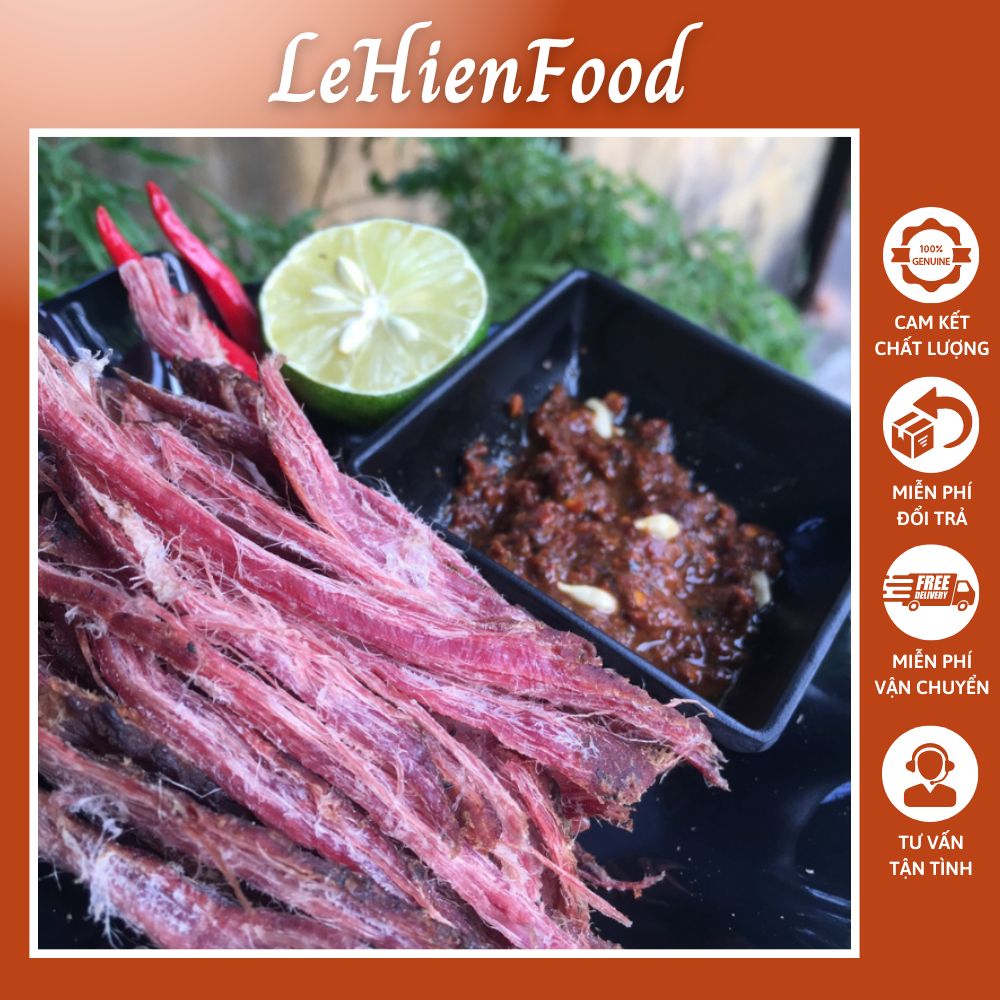 500Gr Thịt Trâu Khô Gác Bếp Tây Bắc thơm mùi hạt dổi , mắc khén, Tặng Chẩm chéo