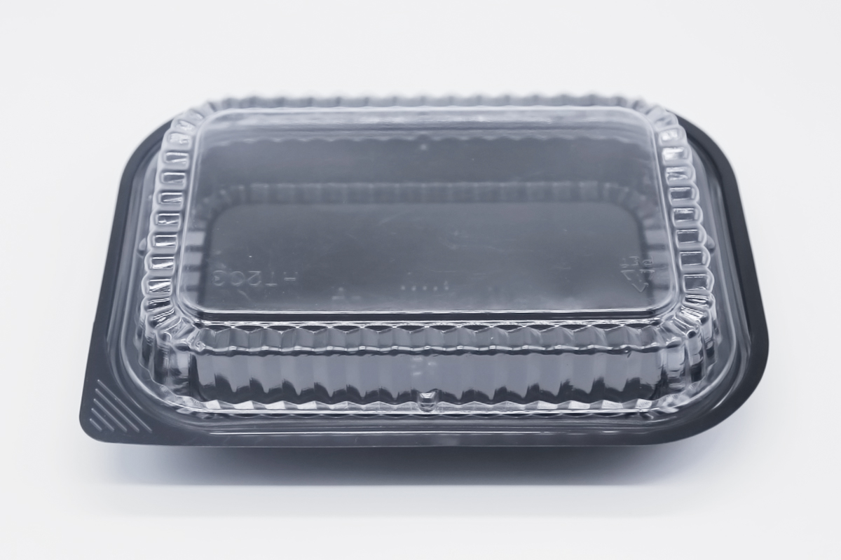 50 Hộp nhựa đế đen salat HT203