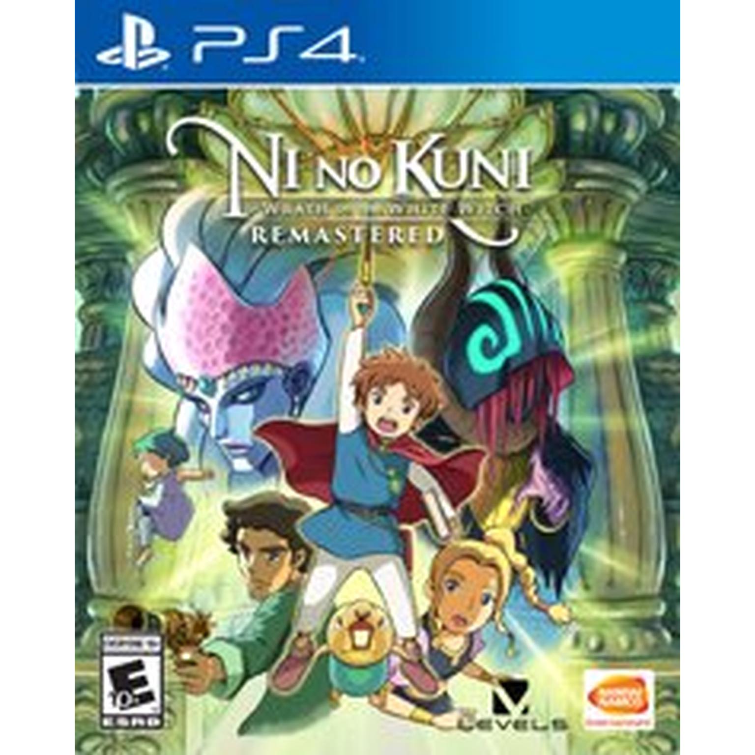 Đĩa game ps4 : ni no kuni wrath of the white witch remastered hệ us