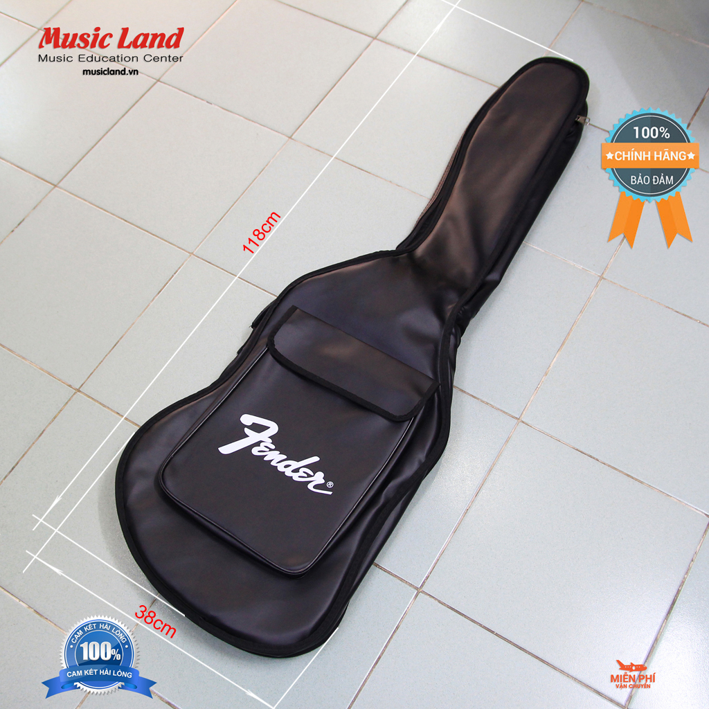 Bao Da Đàn Guitar Bass Fender