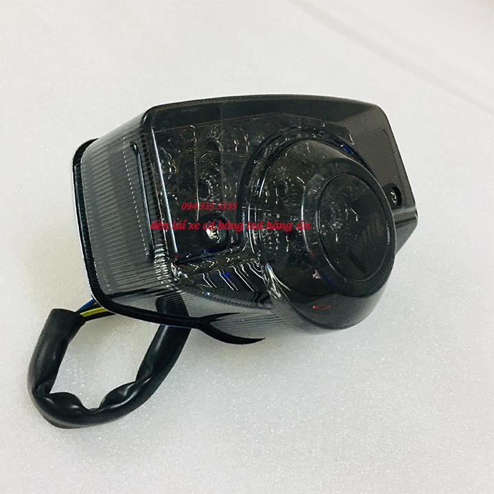 đèn lái xe CD bóng led màu xám hàng sịn |phụ tùng xe