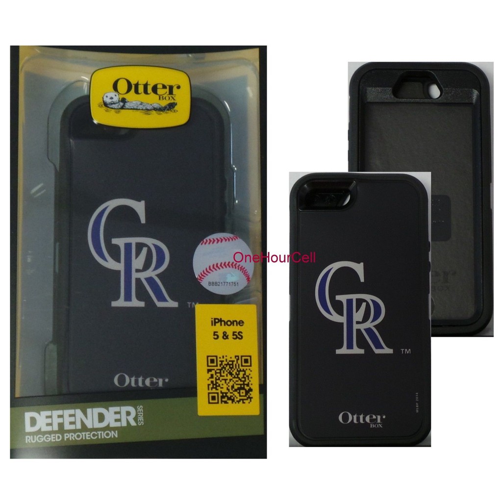 Ốp lưng otterbox defender iphone 5 5s se phiên bản black/colorado rockies