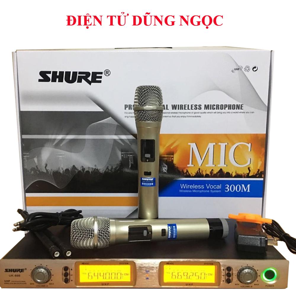 Micro không dây shure uk-898