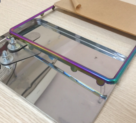 khung lắp biển số xe máy ,xe đạp điện viền titan dùng cho biển 4 số và 5 số dễ dàng lắp đặt tại nhà