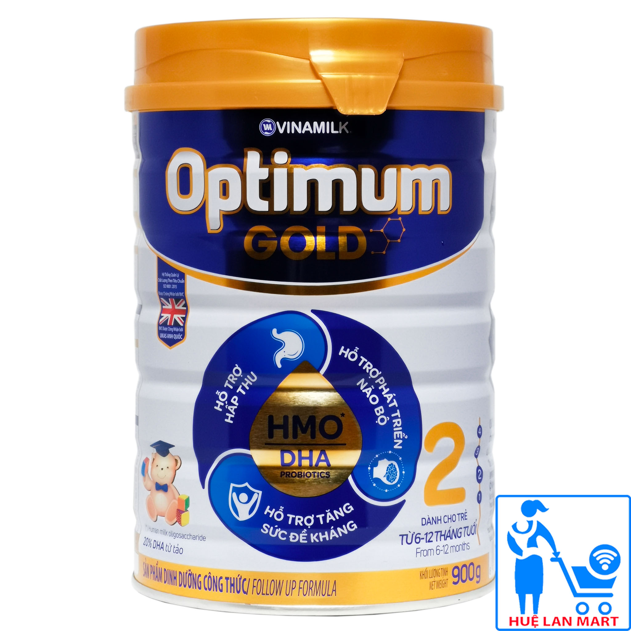Sữa bột vinamilk optimum gold 2 - hộp 900g