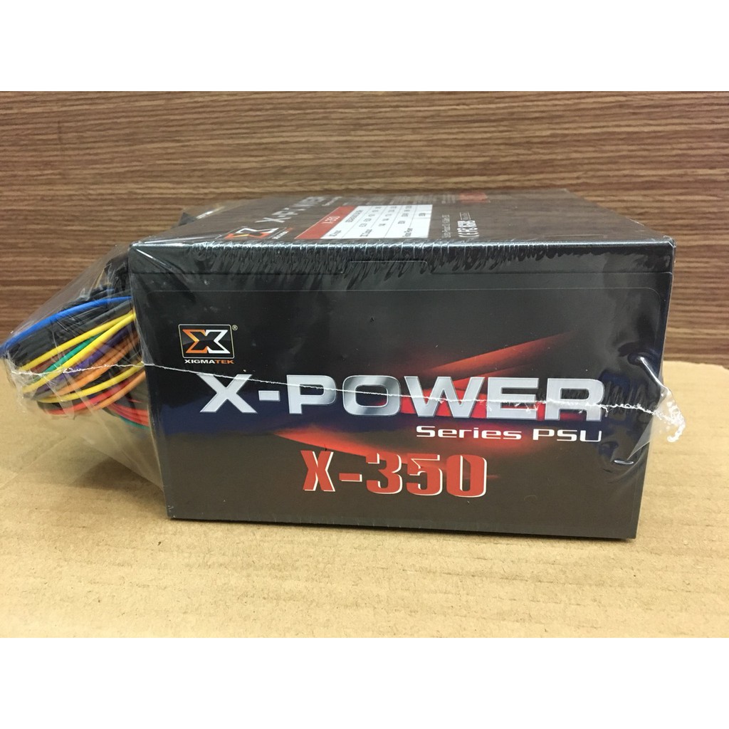 Nguồn máy tính 230w công suất thực xigmatek x-350 - bh 36 tháng hàng