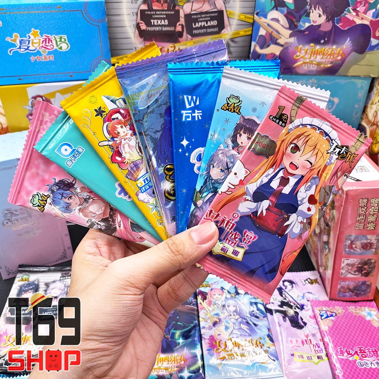 Pack nhân phẩm, gói thẻ nhân phẩm anime Waifu xinh xắn siêu đẹp mẫu mới