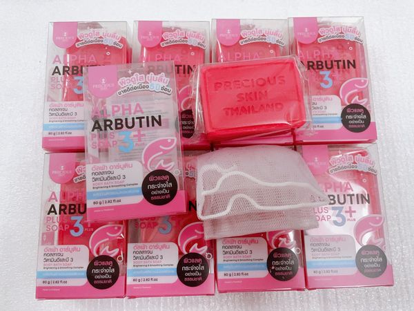mẫu mới - XÀ PHÒNG KÍCH TRẮNG ALPHA BUTIN THÁI LAN