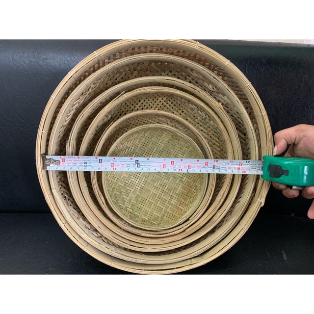 Rỗ tre mẹc tre  mỹ nghệ đan lát thủ công