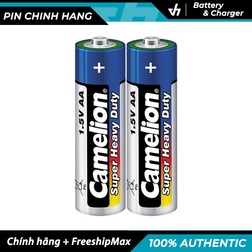 Bộ 2 pin aa camelion r6p