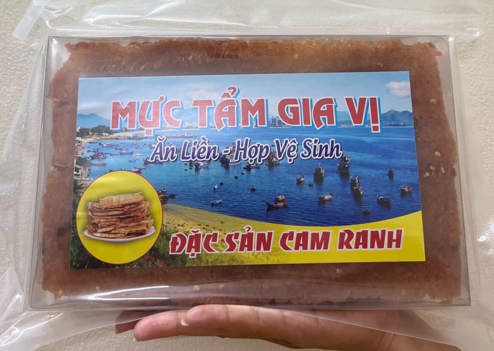 ĐẶC SẢN CAM RANH - MỰC TẨM GIA VỊ