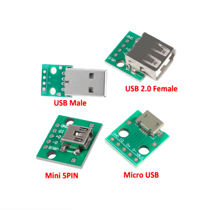 2cái Đế ra chân header USB 2.0 female cái