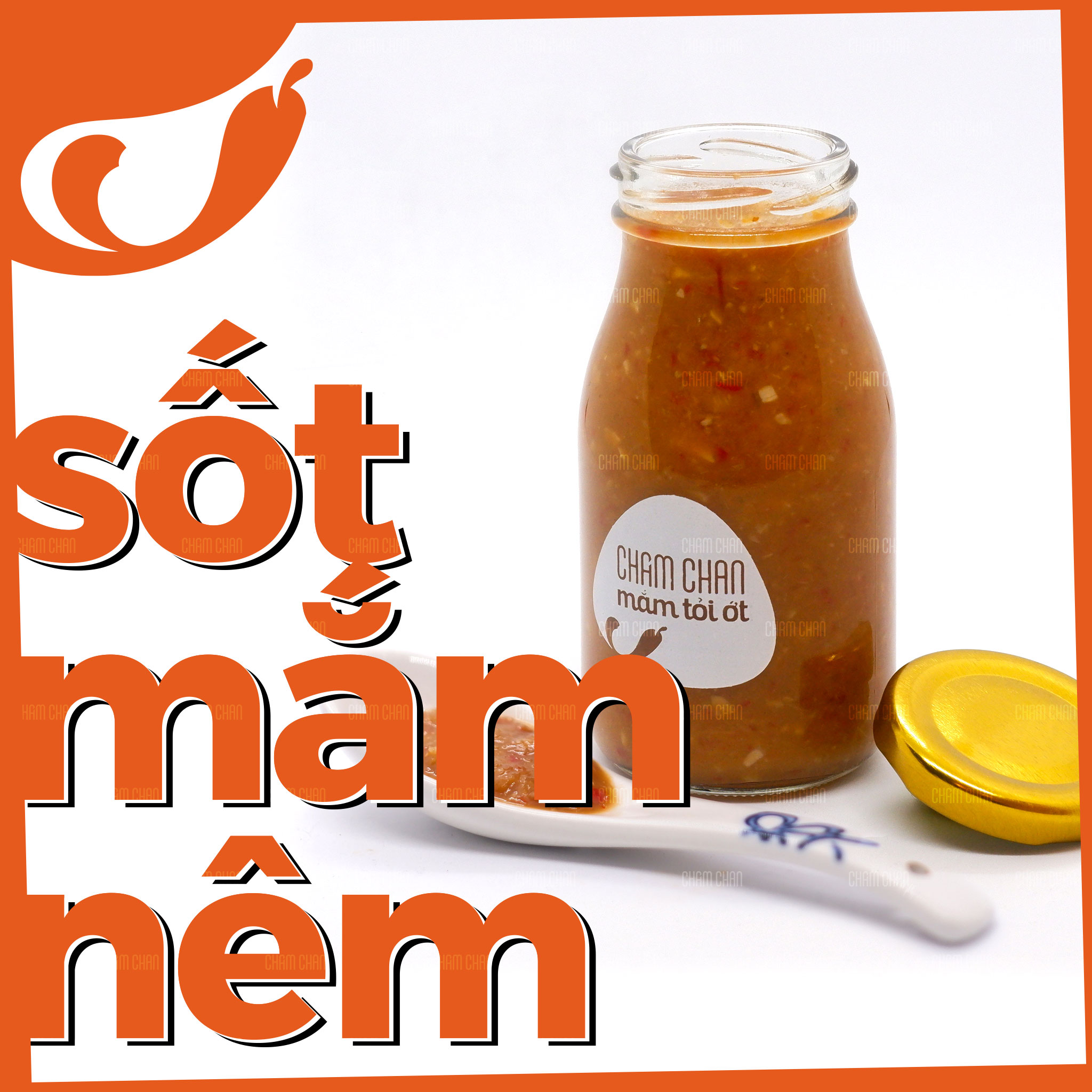 Sốt mắm nêm chấm chan - chai 200ml / cay đó