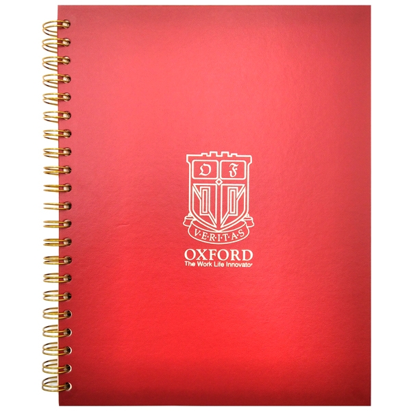 Sổ lò xo oxford chia mục letter 100 trang - aid10010