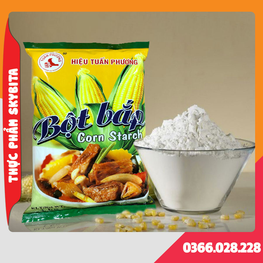 Bột ngô, bột bắp hiệu Tuấn Phương