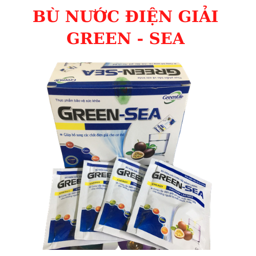 Oresol bù nước và điện giải Green - Sea