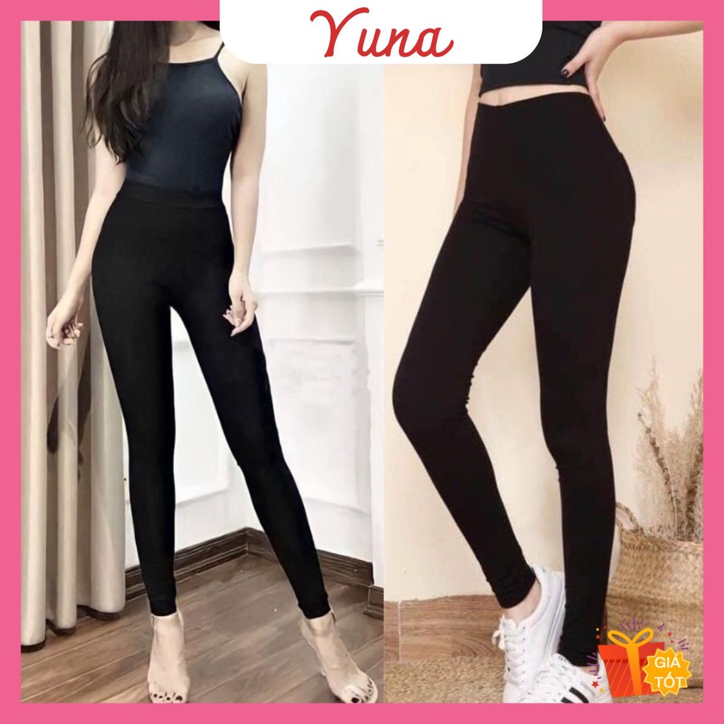 Quần LEGGING nữ vải Cotton, Quần legging huyền thoại Bigsize
