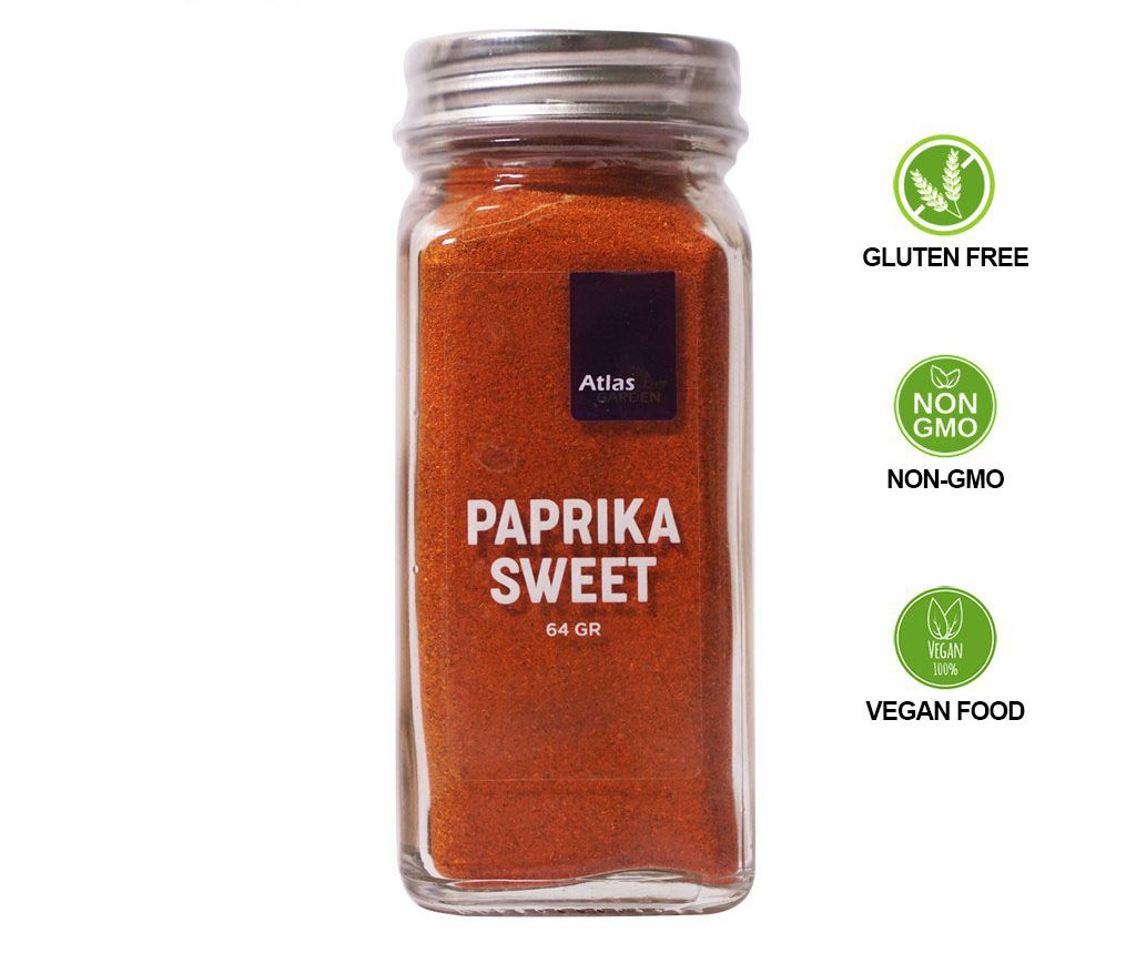Paprika Sweet - Bột ớt paprika sweet - Nhập khẩu Đức 64g / 1kg
