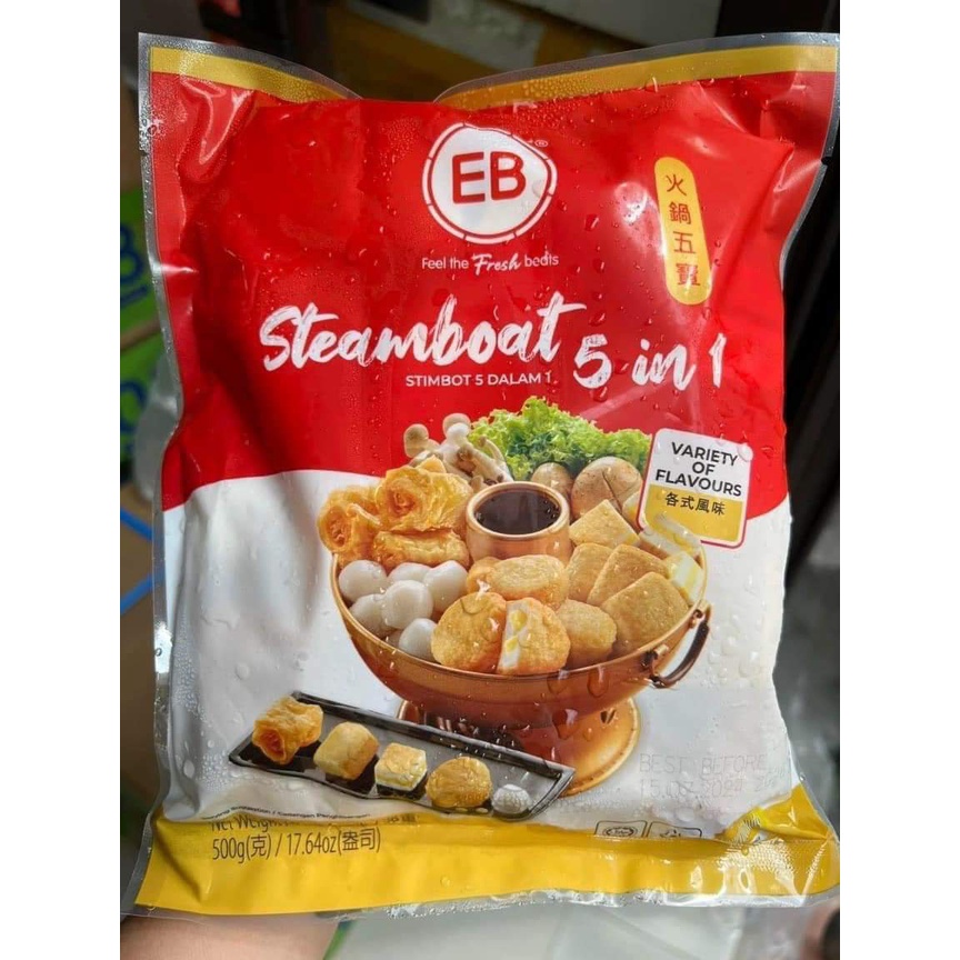 Viên Thả Lẩu 5 In 1 Malaysia EB ( 500g ) giao 2H