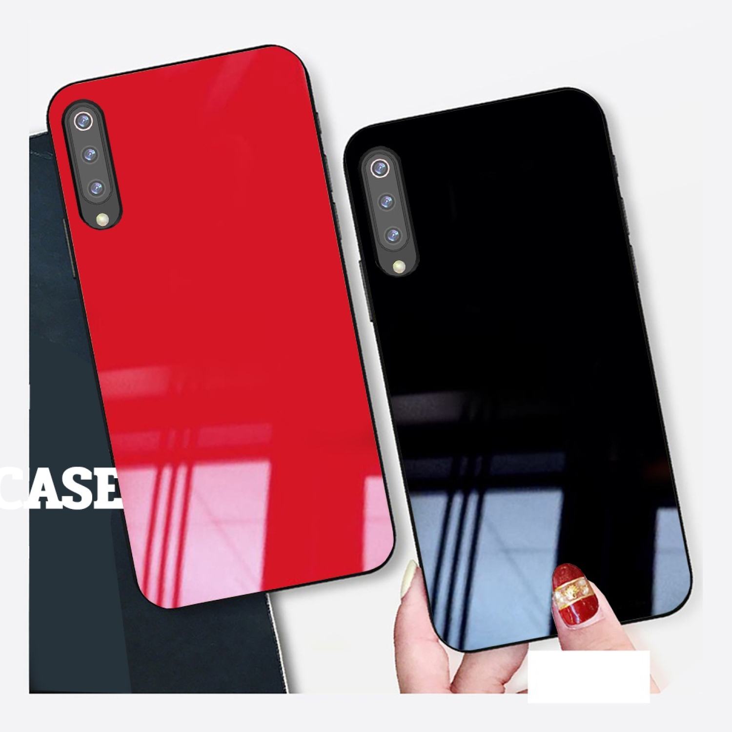 Ốp lưng xiaomi mi9, mi9 se, mi9 pro, mi9 lite mặt kính gương sáng bóng cao cấp