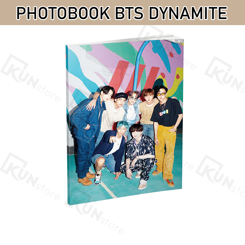 Photobook BTS DYNAMITE - Chất Liệu Giấy Bóng, Hình Ảnh Sắc Nét - Gồm 32 Trang