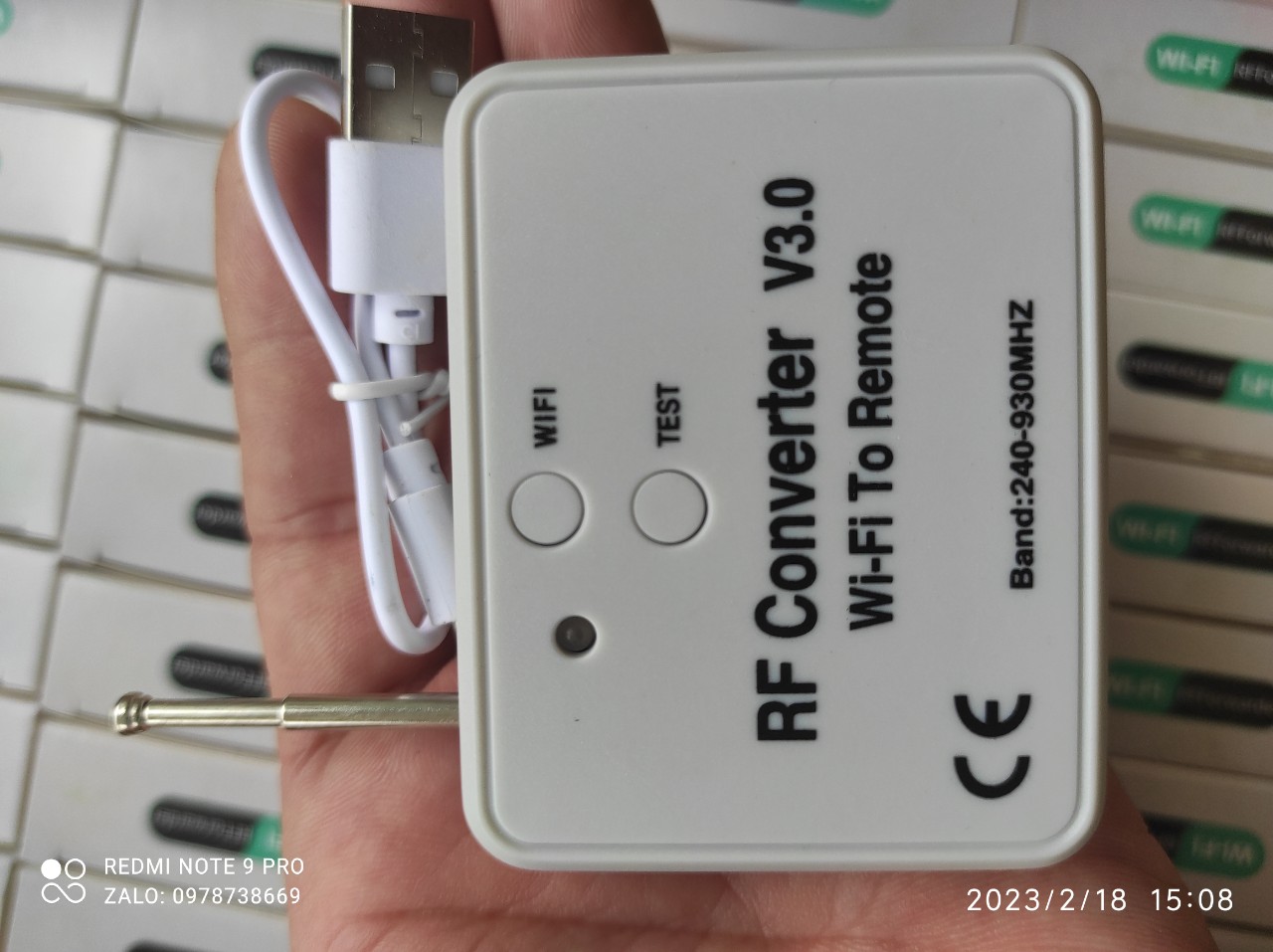 Bộ Điều khiển cửa cuốn bằng điện thoại