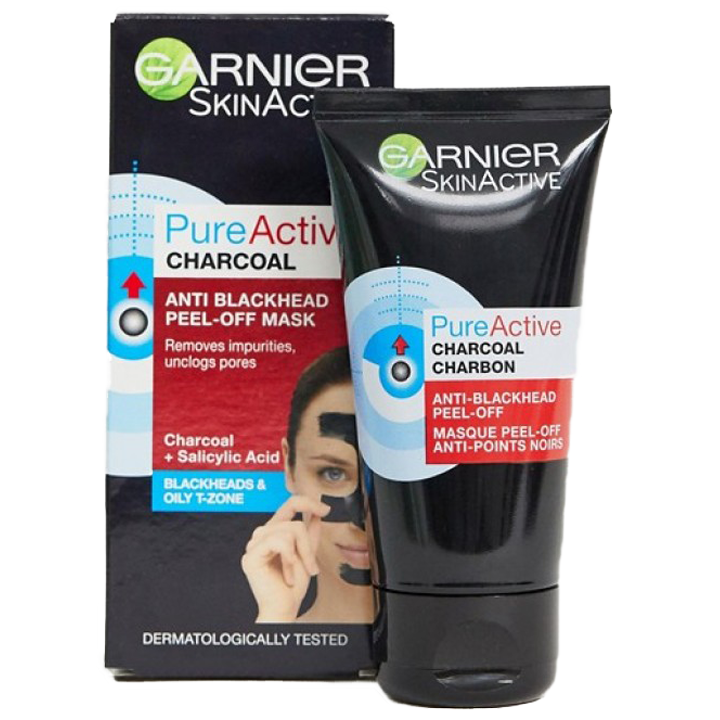 Gel lột mụn đầu đen và mụn cám garnier skin